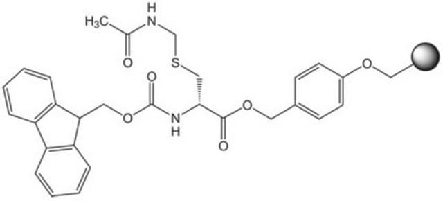 Fmoc-D-Cys(Acm)-Wang resin (100-200 mesh) Novabiochem&#174;