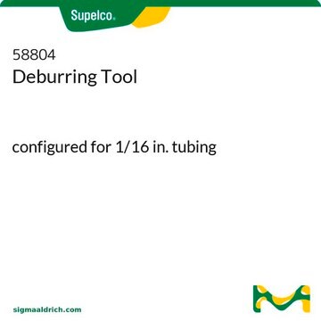 Deburring Tool configured for 1/16 in. tubing