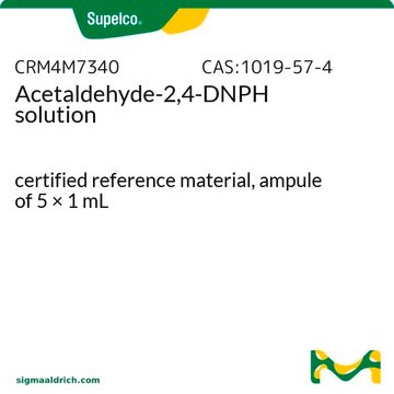 乙醛-2,4-DNPH标准液 CRM certified reference material, ampule of 5 × 1&#160;mL