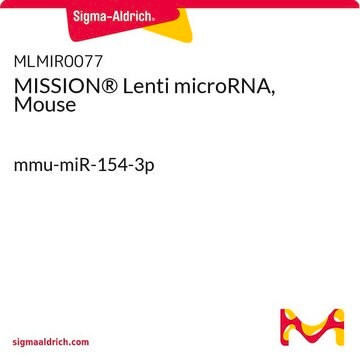 MISSION&#174; Lenti microRNA, Mouse mmu-miR-154-3p