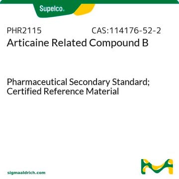 Articaine Related Compound B Pharmaceutical Secondary Standard; Certified Reference Material