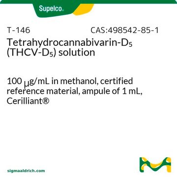 Tetrahydrocannabivarin-D5 (THCV-D5) solution 100&#160;&#956;g/mL in methanol, certified reference material, ampule of 1&#160;mL, Cerilliant&#174;