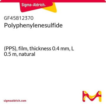 Polyphenylenesulfide (PPS), film, thickness 0.4&#160;mm, L 0.5&#160;m, natural