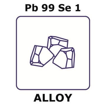 Lead-selenium alloy, Pb99Se1 granule, 5mm nominal granule size, alloy pre-cursor, 20g