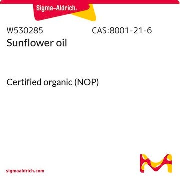 Sunflower oil Certified organic (NOP)