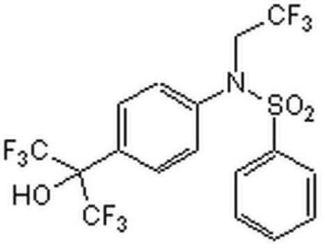 T0901317 A cell-permeable, nonsterol, benzenesulfonamide compound that acts as a highly selective and potent liver X receptor agonist (EC&#8325;&#8320; of 20 nM for LXR&#945;).