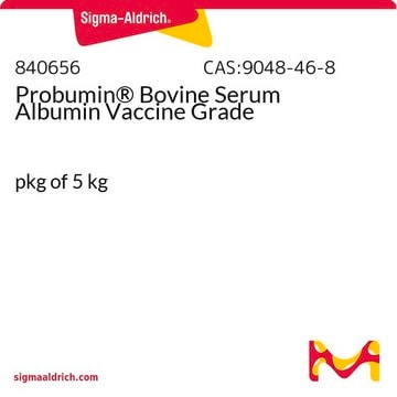 Probumin&#174; Seroalbúmina bovina calidad vacuna pkg of 5&#160;kg