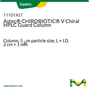 Astec&#174; CHIROBIOTIC&#174; V Chiral HPLC Guard Column Column, 5&#160;&#956;m particle size, L × I.D. 2&#160;cm × 1&#160;mm