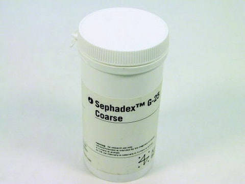 Sephadex&#174; G-25 Coarse Cytiva 17-0034-01, pack of 100&#160;g