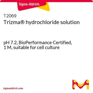 Trizma&#174; hydrochloride solution pH 7.2, BioPerformance Certified, 1&#160;M, suitable for cell culture