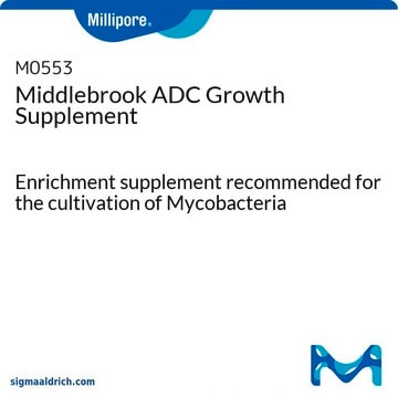 Middlebrook-ADC-Wachstums-Supplement Enrichment supplement recommended for the cultivation of Mycobacteria