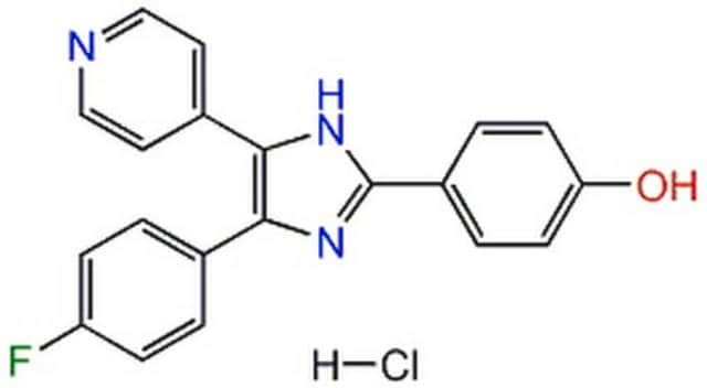 SB 202190, Hydrochloride A water-soluble form of the potent p38 MAP kinase inhibitor SB 202190.