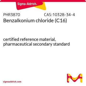 Benzalkonium chloride (C16) certified reference material, pharmaceutical secondary standard