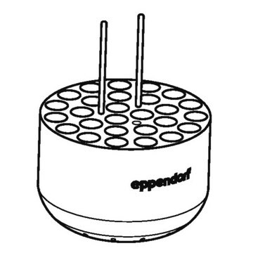 Adapter for Eppendorf&#174; S-4-104 capacity, 27 x 5 mL FACS, pack of 2