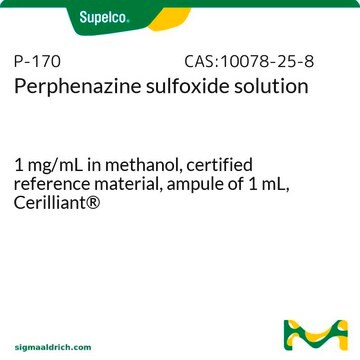 Perphenazine sulfoxide solution 1&#160;mg/mL in methanol, certified reference material, ampule of 1&#160;mL, Cerilliant&#174;