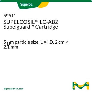 Cartucho SUPELCOSIL&#8482; LC-ABZ Supelguard 5&#160;&#956;m particle size, L × I.D. 2&#160;cm × 2.1&#160;mm