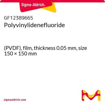 Polyvinylidenefluoride (PVDF), film, thickness 0.05&#160;mm, size 150 × 150&#160;mm