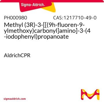 Methyl (3R)-3-[[(9h-fluoren-9-ylmethoxy)carbonyl]amino]-3-(4-iodophenyl)propanoate AldrichCPR