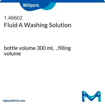 Fluid A - Ready-to-use Rinse Fluid bottle capacity 500&#160;mL, bottle filling volume 300&#160;mL, closure type, Yellow screw cap with septum and protector, pack of 6&#160;bottles