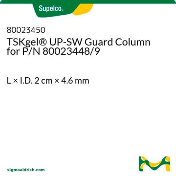 TSKgel&#174; UP-SW Guard Column for P/N 80023448/9 L × I.D. 2&#160;cm × 4.6&#160;mm