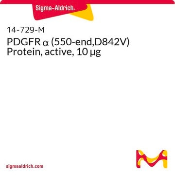 PDGFR &#945; (550-end,D842V) Protein, active, 10 &#181;g