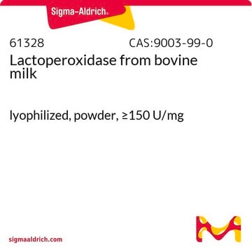 Lactoperoxidase from bovine milk lyophilized, powder, &#8805;150&#160;U/mg