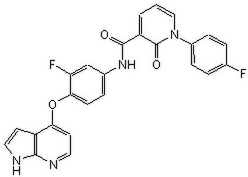 Met/Flt-3/VEGFR2 Tyrosine Kinase Inhibitor The Met/Flt-3/VEGFR2 Tyrosine Kinase Inhibitor controls the biological activity of Met/Flt-3/VEGFR2 Tyrosine Kinase. Primarily used for Phosphorylation &amp; Dephosphorylation applications.