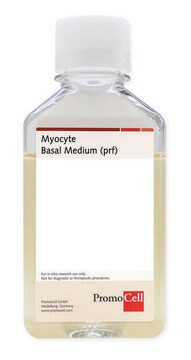 Myocyte Growth Medium Basal Medium, phenol red-free, 500 ml