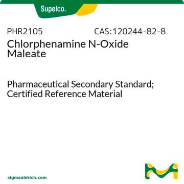 Chlorphenamine N-Oxide Maleate Pharmaceutical Secondary Standard; Certified Reference Material