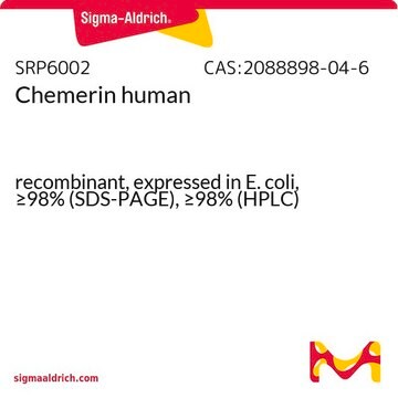 Chemerin human recombinant, expressed in E. coli, &#8805;98% (SDS-PAGE), &#8805;98% (HPLC)