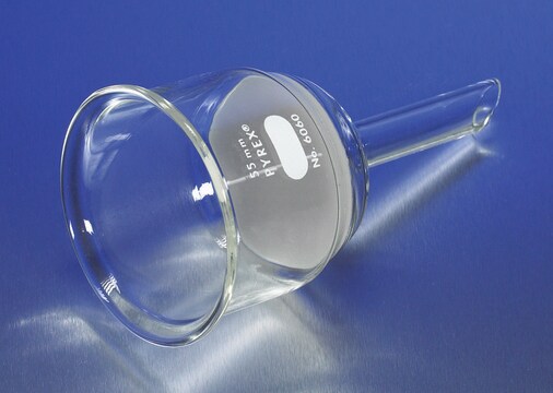 Pyrex&#174; Buchner funnel, with perforated plate