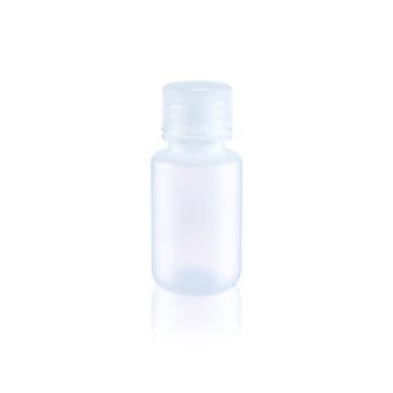 Wheaton&#174; Leak Resistant Bottle capacity 30&#160;mL, high-density polyethylene bottle, natural bottle, narrow-mouth bottle, bottle diam. × H 32&#160;mm × 69&#160;mm, 20-410