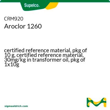 Aroclor 1260 certified reference material, pkg of 10&#160;g, certified reference material, 30mg/kg in transformer oil, pkg of 1x10g