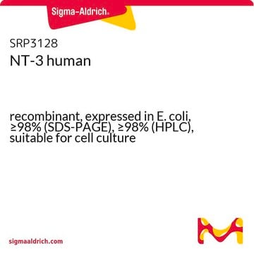 NT-3 人 recombinant, expressed in E. coli, &#8805;98% (SDS-PAGE), &#8805;98% (HPLC), suitable for cell culture