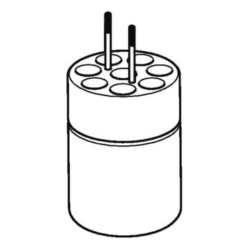 Eppendorf&#174; Adapter for 8 x 13mm dish- bottomed vessels for FA-6x250 rotor, case of 2&#160;ea