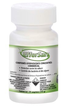 Pastilles effervescentes EfferSan Protects the reverse osmosis (RO) membrane from contaminants