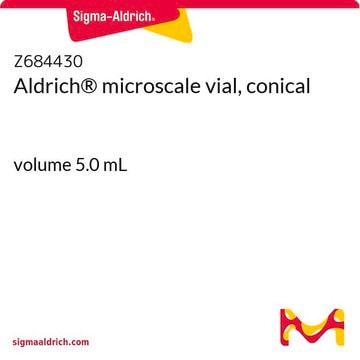 Aldrich&#174; microscale vial, conical volume 5.0&#160;mL