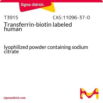 Transferrin-biotin labeled human lyophilized powder containing sodium citrate