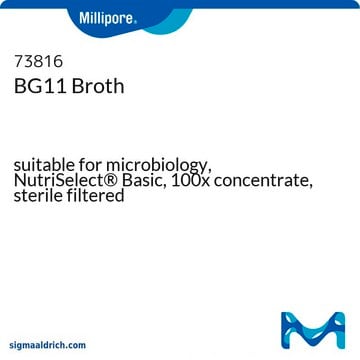 BG11-Bouillon suitable for microbiology, 100x concentrate, sterile filtered, NutriSelect&#174; Basic