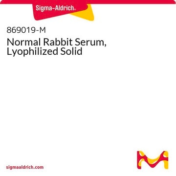 Normal Rabbit Serum, Lyophilized Solid