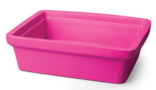 Corning&#174; Ice Pan, rectangular maxi, capacity 9 L, pink