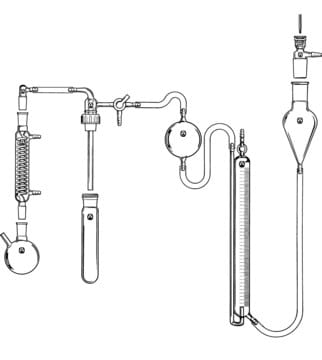 Metals / metal hydrides test kit for determining reagent purities