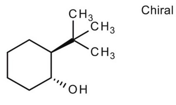 (-)-trans-2-tert-Butylcyclohexanol &#8805;99% (GC)