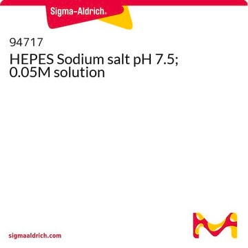 HEPES Sodium salt pH 7.5; 0.05M solution