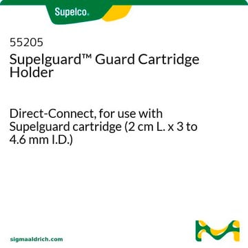 Supelguard Guard Cartridge Holder Direct-Connect, for use with Supelguard cartridge (2 cm L. x 3 to 4.6 mm I.D.)