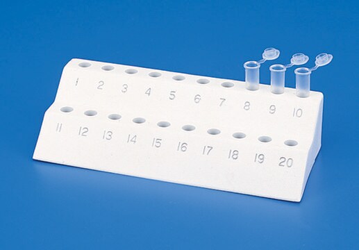 Microcentrifuge tube rack