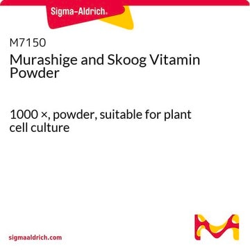 Murashige 和 Skoog维生素粉末 1000&#160;×, powder, suitable for plant cell culture