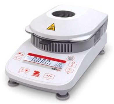 Ohaus&#174; MB27 Mositure Analyzer Model MB27, weighing capacity 90&#160;g, resolution: 0.001&#160;g, AC/DC input 230 V, Schuko plug