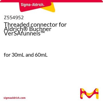 Threaded connector for Aldrich&#174; Buchner VerSAfunnels&#8482; for 30mL and 60mL