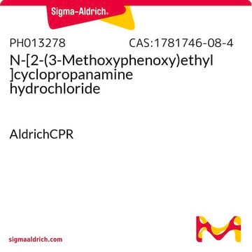 N-[2-(3-Methoxyphenoxy)ethyl]cyclopropanamine hydrochloride AldrichCPR